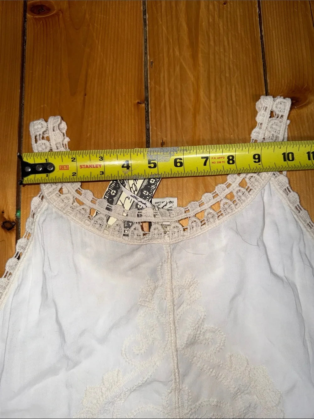 Ultra Pink Cream Lace-Trim Camisole NWT size XL